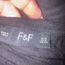 Black F&F top with beads size UK16 EU44 Postage included Image 4