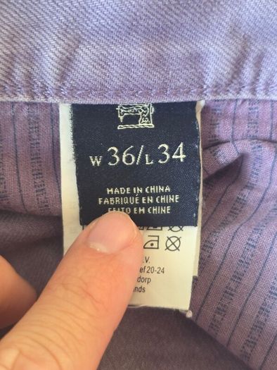 Scotch & Soda Ralston Purple Jeans Mens W36 L34