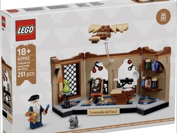 Lego Limited Edition 40902 Tribute to Leonardo da Vinci