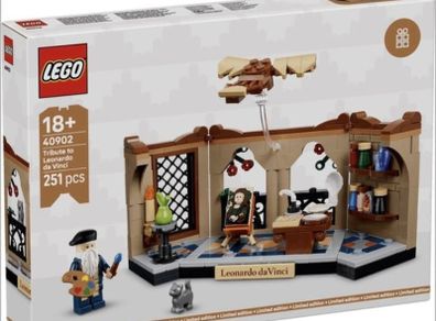 Lego Limited Edition 40902 Tribute to Leonardo da Vinci