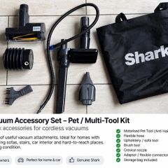 Shark Genuine Accessory Set / Motorised Pet Tool / Flexi Hose