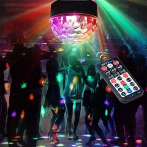 New Bluetooth Speaker Crystal RGB Disco LED Light