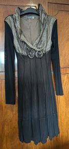 Dress Gold and black occasion dress