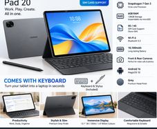 Brand New HONOR PAD 20 5G - 6GB/128GB - SIM Card Version - 12.1" - 3K Ultra HD Display - Sealed