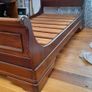 Single 3 ft bed mahogany Louis Philippe Image 5