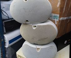3 EV Speakers with wall bracket