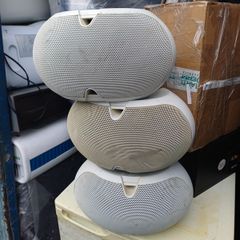 3 EV Speakers with wall bracket