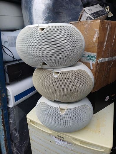 3 EV Speakers with wall bracket