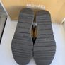 Michael Kors Leather Allie Trainers Image 7