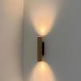 2 x travertine wall lights (wired) boxed Image 3