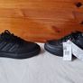 2024 adidas courtblock Size 6 eu 39 and 2/3 black leather bnwt Image 4