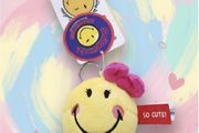 Nici toys (German brand) Smiley keyring 8cm