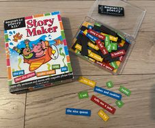 Magnetic poetry kit story maker