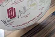 1992 Hesiman Trophy signed football legends