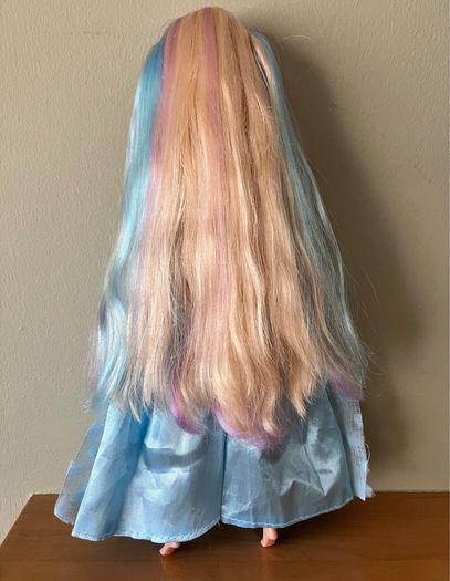 Barbie, Extra long Hair in Blue Dress