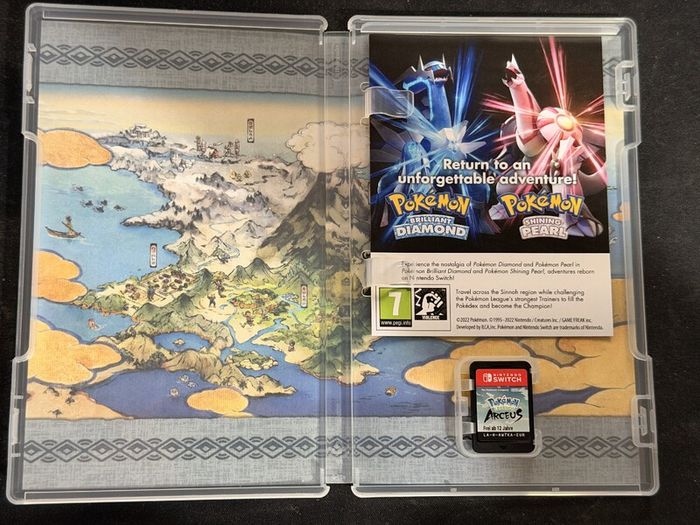 Pokemon Legends: Arceus (CIB, w/Pre-order Bonuses) - UK Version - Nintendo Switch 2022