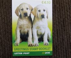 Ireland 2003.41c x 10.Greetings Self-adhesive Stamp Booklet.Baby animals.MNH.