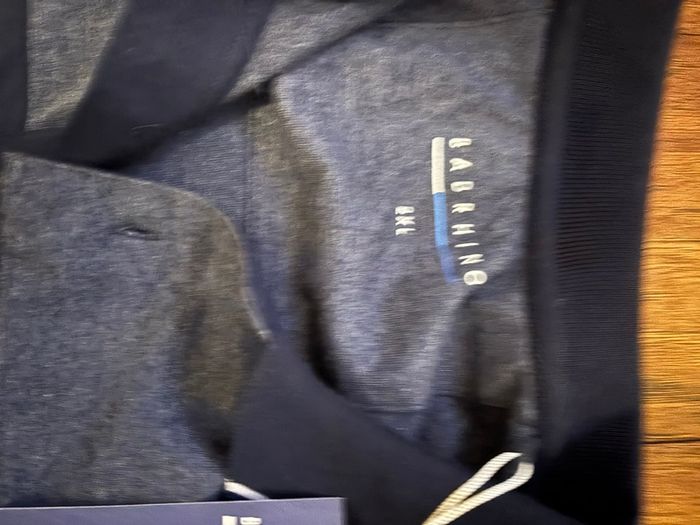 Navy polo shirt