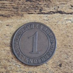 German Empire, Germany, 1 Rentenpfennig 1923 A - free standard postage