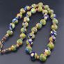 vintage venetian Style Gabri & MultiColor Glass Beads Necklace Image 10