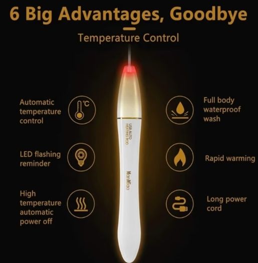 Indicator Heating Stick AUTO 38 Control 4-5 Minutes Heating Portable Carry Ceoheat USB Hands Warmer