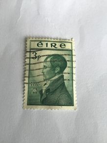 1953 Irish 3p stamp - Robert Emmet