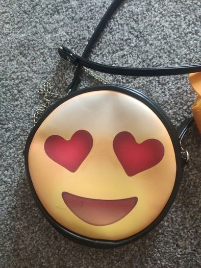 Emoji Bag & Silicone Dog Purse Bundle