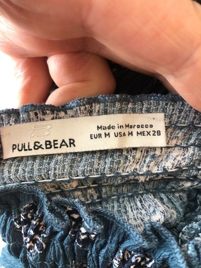 Pull & bear top (med)