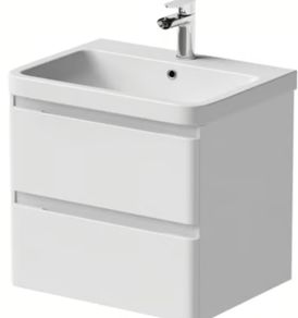 Vanity Units Wall hung 600mm 2 Drawer