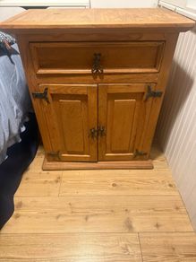 Solid Mexican Pine Cabinet