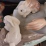 Vintage Nao by Lladro. Girl with rabbits. 1987.  #1026 Image 5