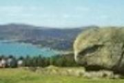 Cloghmore Stone Rostrevor Co Down Postcard