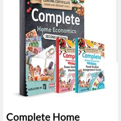 NEW Complete home economics 2nd edition pack by educate.ie. Leaving certificate books RRP 43.21 euro