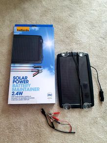 Halfords Solar panel