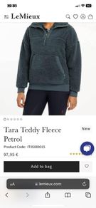 Le Mieux Navy Teddy Fleece