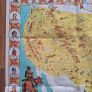 1950s Rare Map Of The Old West Danny Arnold Image 3