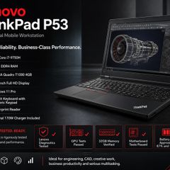 Lenovo ThinkPad P53 Mobile Workstation | i7 9750H | 32GB RAM | Quadro T1000 4GB