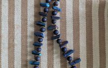 Beaded real stones necklace