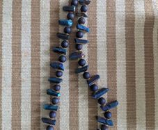 Beaded real stones necklace