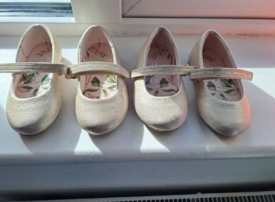 Next Mary Jane gold shoes
