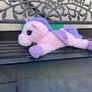 Beautiful Large Pink Cuddly Girls Unicorn Image 3