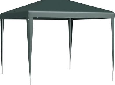 2.7x2.7m Heavy Duty Garden Gazebo Party Tent White