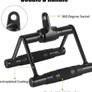 Quality Cable Attachments for Home Gym, LAT Pulldown Equipment, Weight Machine Accessories, Straight Pull Down Bar, V Bar, Tricep Rope Image 4