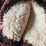 vintage brown beaver and leather gloves Image 4