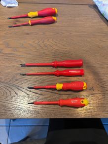 Flat Head VDE Screwdrivers