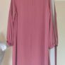 Puane dusty pink long sleeve midi dress size UK20 EU48 Postage included Image 5