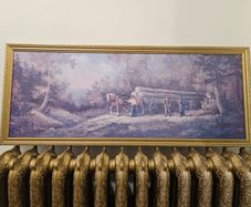 Large vintage Gold frame pictrure