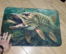 Pike 3D mat fishing