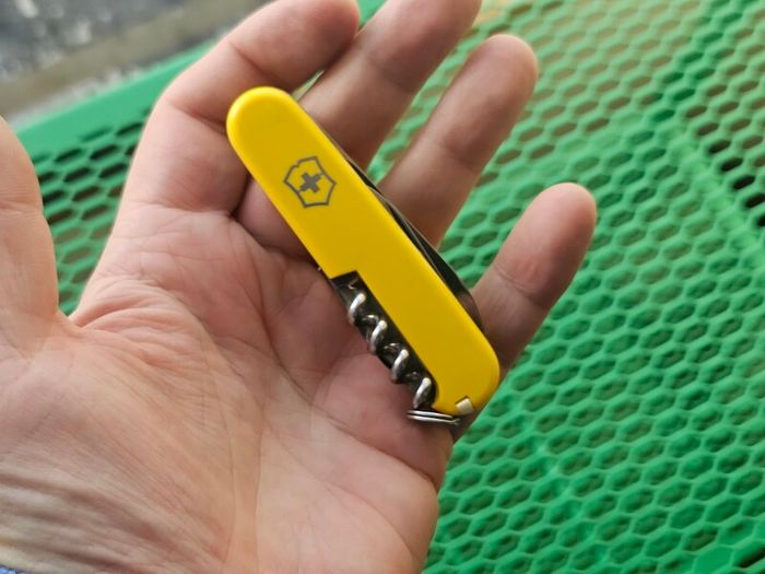 Victorinox Swiss Postal Service Sportsman 84mm Swiss Army Knife Rare Collectable