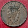 Ireland Hibernia Penny 1822 - King George IV coin Image 2